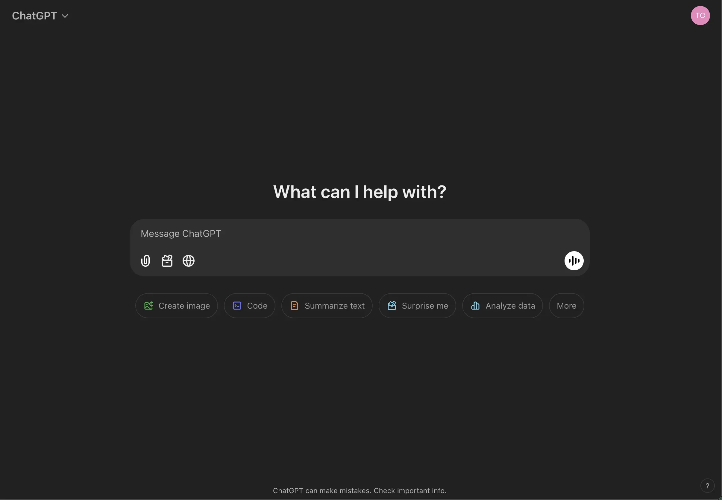 chatgpt interface