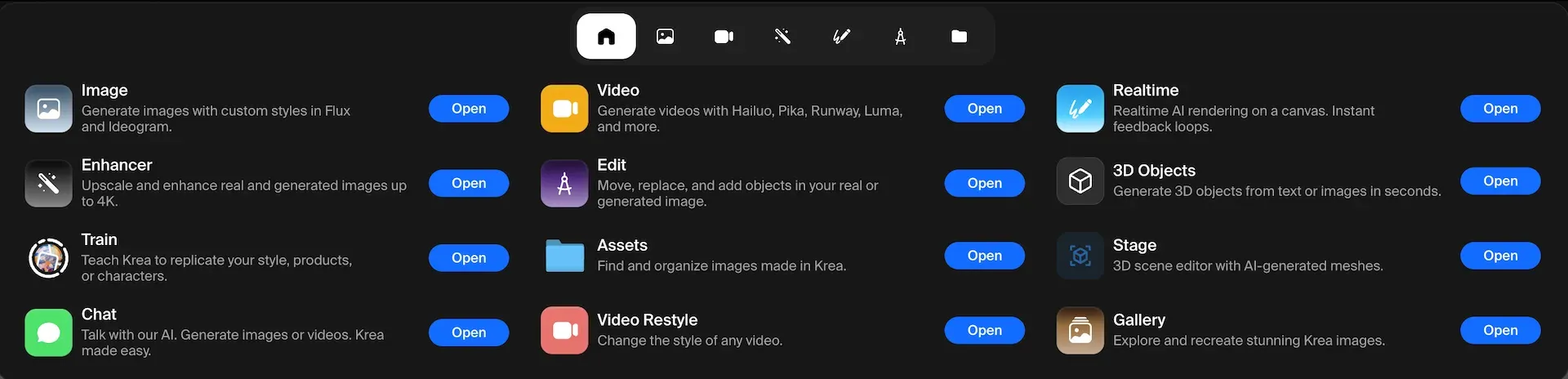 krea.ai features