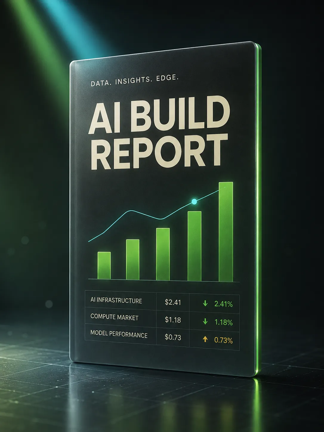 Cover of The AI Build Report, the free monthly snapshot of AI models, prices and hardware
